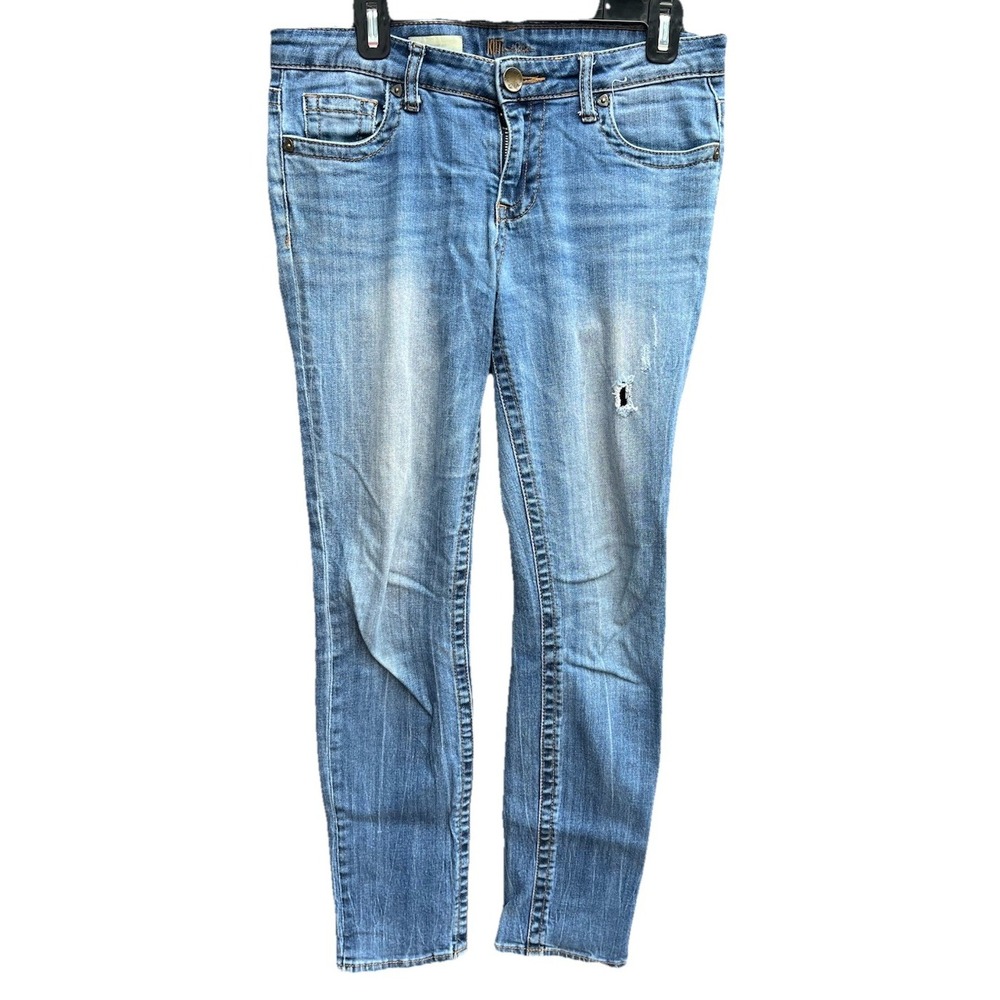 KUT from‎ the Kloth Women's Stevie Straight Leg Jeans Blue Size 6 32 x 29